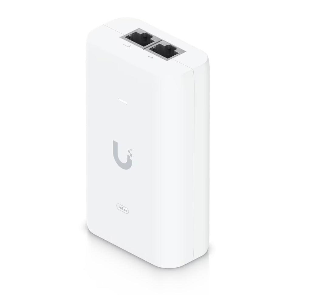 Ubiquiti U-PoE++ Adapter, Power UniFi PoE++ Devices With Wireless Mesh Application, Offload PoE Switch Power Dependencies, Max PoE+ 60W Ubiquiti U-PoE++ Adapter, Power UniFi PoE++ Devices With Wireless Mesh Application, Offload PoE Switch Power Dependencies, Max PoE+ 60W